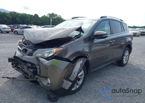 2014 Toyota Rav4 Limited из США, поврежденный, VIN 2T3DFREV8EW126196